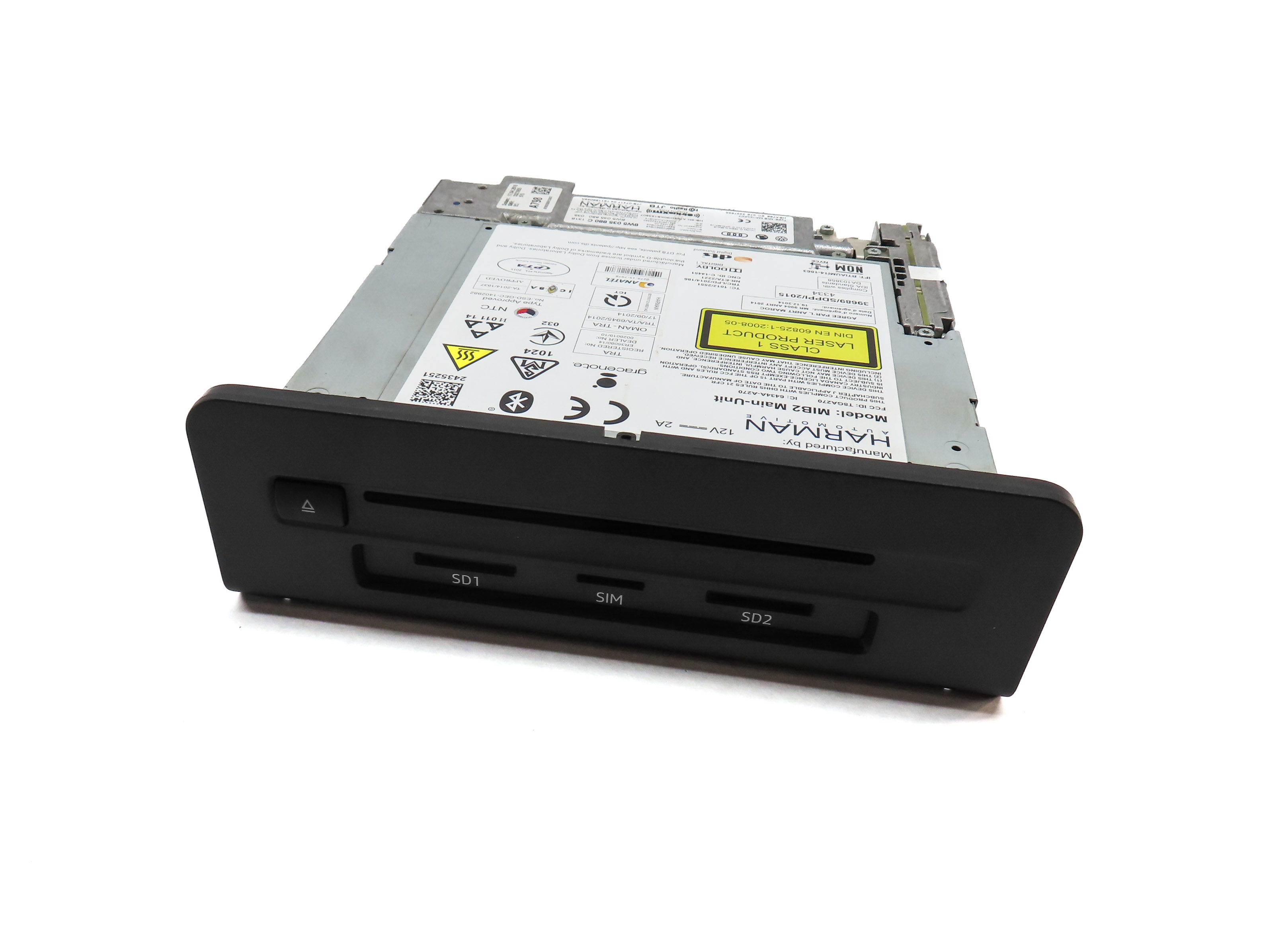 2019 AUDI A5 SPORTBACK (8W6) RADIO STEREO MMI DVD SIM SD CD PLAYER HEAD UNIT — exact item pictured